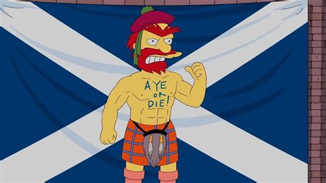 The Simpsons Willies Views On Scottish Independence Youtube