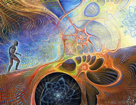 Dream Worlds The Visionary Art Of Adam Scott Miller Psychedelic Frontier