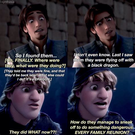 Miehe My Edit Xd I Really Feel Like Flynn Rider And Kristoff Would Be Best Friends After