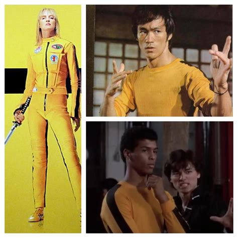 Yellow Track Suit Bruce Lee Kill Bill The Last Dragon The Last Dragon Tribute