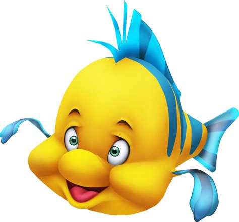 Fish From The Little Mermaid Flounder Disney Wiki Walt Disney