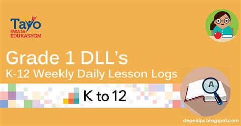 Deped Grade K Daily Lesson Log Dll All Subjects St To Th