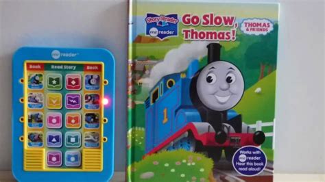 Thomas And Friends Go Slow Thomas Mereaderstory Reader Book Youtube