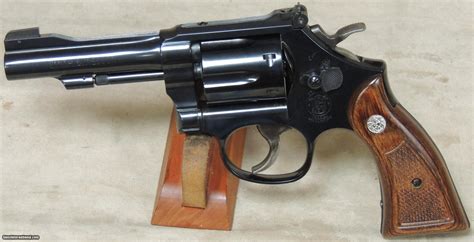 Smith And Wesson Model 18 7 Combat Masterpiece 22 Lr Caliber Revolver S