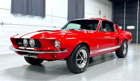 For Sale 1968 Ford Mustang Shelby Gt350 Style Fastback Candy Apple