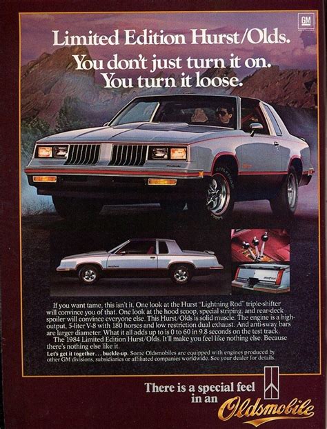 1984 Vintage Magazine G Hurstolds Ad Muscle Car Ads Car Ads