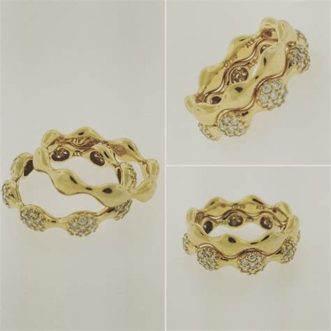 In excellent condition as never worn because it's not my size. Pandora Love Pod ring /Pandora Love Pods With Diamonds 0.56ct 750 Ale Yellow Gold (With images ...