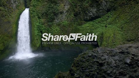 Sharefaith Gorge Waterfall Motion Background Uhd 4k Youtube
