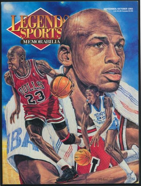 Michael Jordan Legends Sports Memorabilia Magazine September October