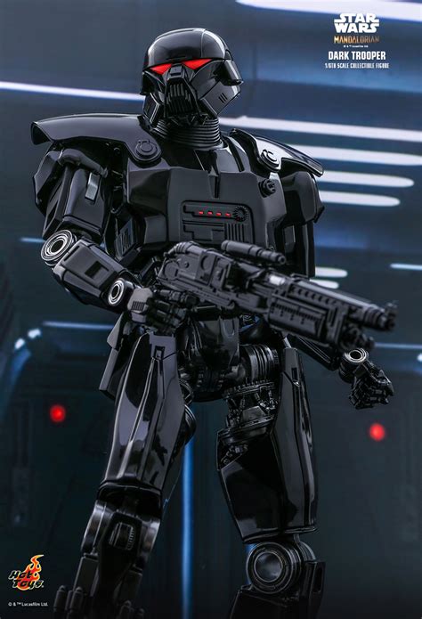 New Product Hot Toys Star Wars The Mandalorian Dark Trooper 16th