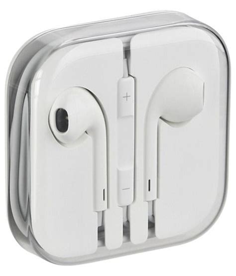Apple Md827zmb Wired Earphones Without Mic White Buy Apple Md827zmb