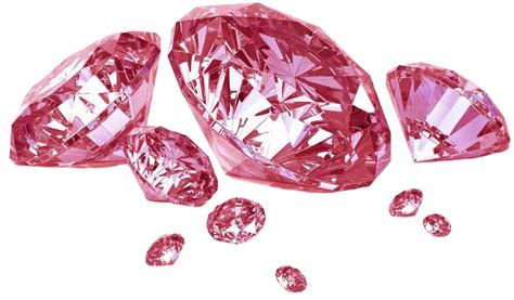 Transparent Pink Diamond Png Png Mart