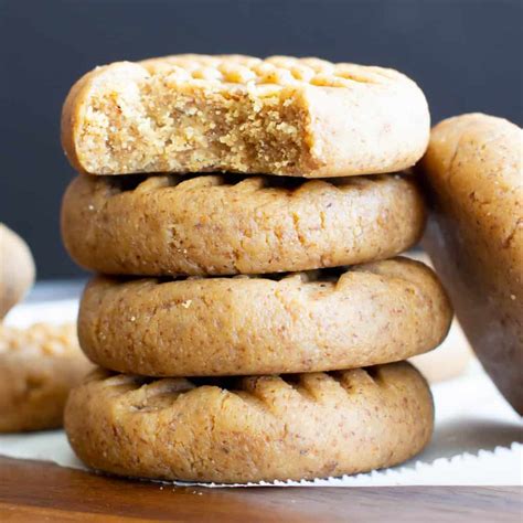 3 Ingredient Almond Butter Paleo No Bake Cookies Fast Healthy Vegan Beaming Baker