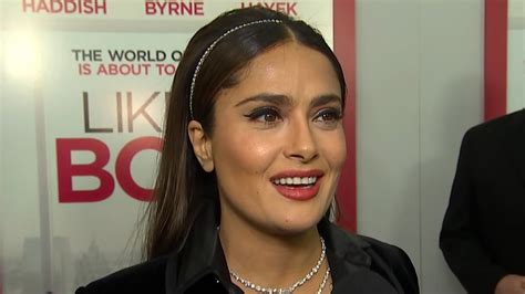 Watch Access Hollywood Interview Salma Hayek Reveals Why She Didnt