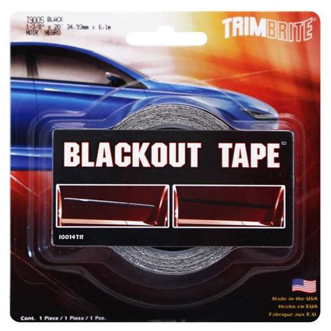Trimbrite Blackout Tape