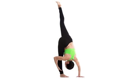 Urdhva Prasarita Eka Padasana Standing Splits Pose Yoga