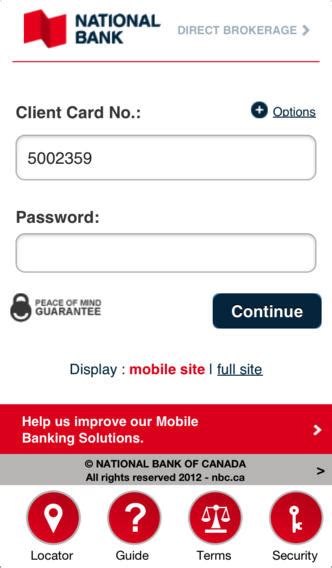 It operates through the following segments: National Bank Named Canada's Best Mobile Banking Service ...