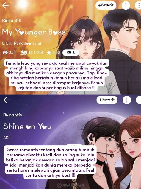 Rekomendasi Webtoon Romantis Bikin Baper 🤗 | Galeri diposting oleh