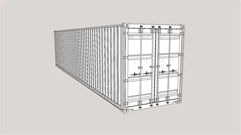 Container 40 Hc 3d Warehouse