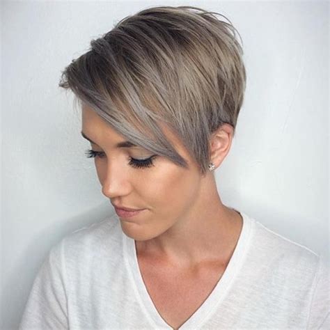 20 Photos Stacked Pixie Hairstyles With V Cut Nape