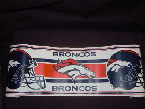 Free Download Denver Broncos Football Prepasted Wallpaper Stripable
