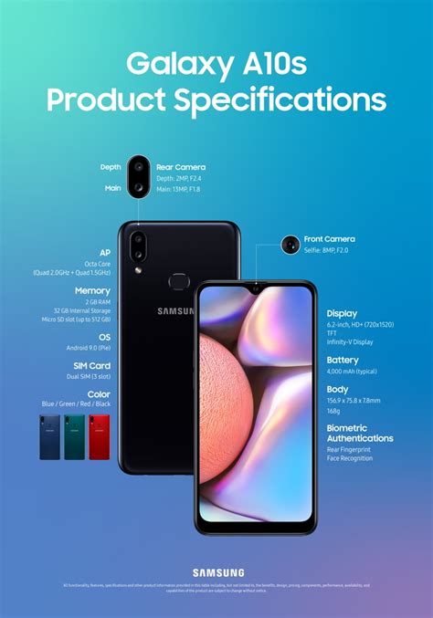 Samsung galaxy a10 2019 quick specs: Samsung unveils the Galaxy A10s with a larger battery ...