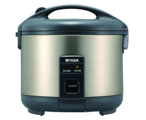 Tiger Jnp S U Electric Cups Uncooked Rice Cooker And Warmer With