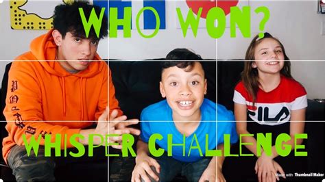 Whisper Challenge W Piper Rockelle And Swaggys Dad Julian Clark Youtube