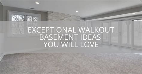 29 Exceptional Walkout Basement Ideas You Will Love Artofit