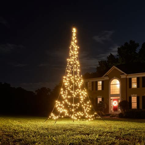 Fairybell Outdoor Led Christmas Tree Ft Led Lights Pole