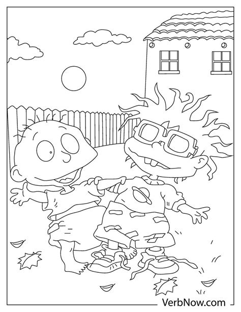 Free Rugrats Coloring Pages And Book For Download Printable Pdf Verbnow