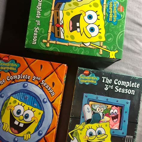 Spongebob Season 1 3 Complete Set Dvds Hobbies And Toys Music And Media
