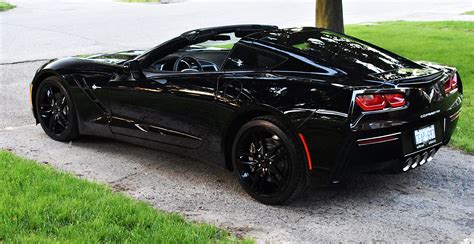 2019 Corvette Stingray Black Black Corvette Corvette