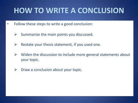 Ppt Introductions And Conclusions Powerpoint Presentation Free
