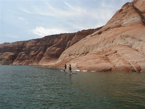 Epic Stand Up Paddle Adventure To Lake Powell Lake Powell Camping