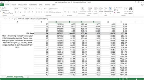 Exp Asset Calculator Eng 2 Compatibility Mode Excel 9 7 2018 10 18 31