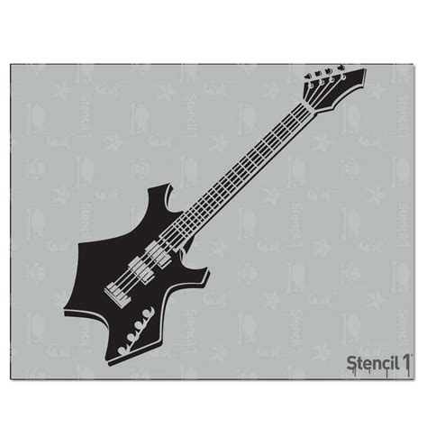 Stencil1 Guitar Stencil S10114 The Home Depot