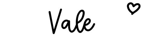 Vale Name Meaning Origin Variations And More