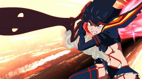 kill la kill the game if details on dual wield style ryuko matoi and satsuki kiryuin