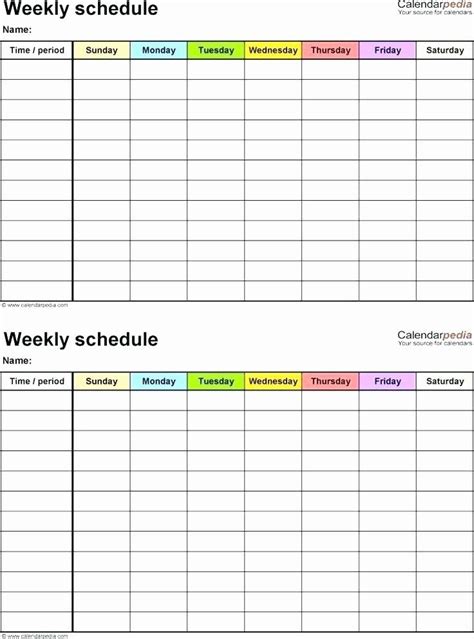 12 Hour Schedule Template Lovely Template 4 F 12 Hour Work Schedule