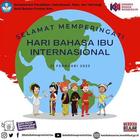 Selamat Memperingati Hari Bahasa Ibu Internasional Tahun 2023 Balai