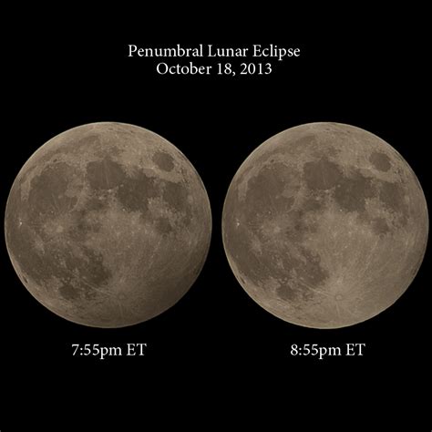 Tonights Penumbral Lunar Eclipse October 18 2013 Stellar Neophyte