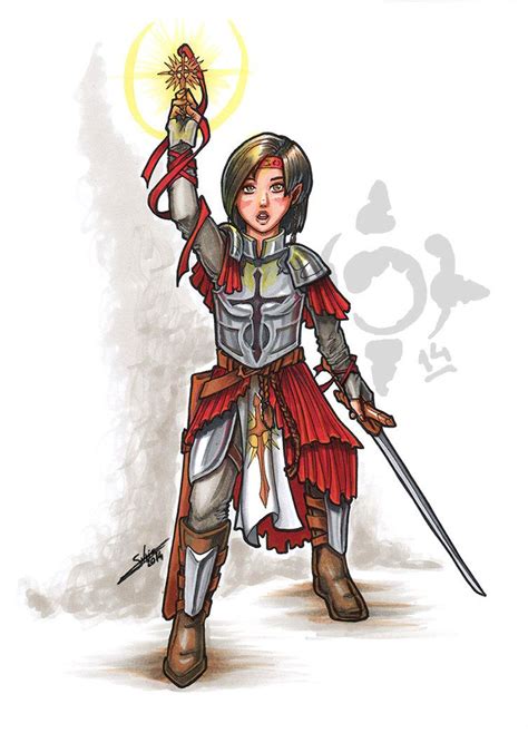 Halfling Cleric Of Iomedae By Crescentmoon On Deviantart Medieval
