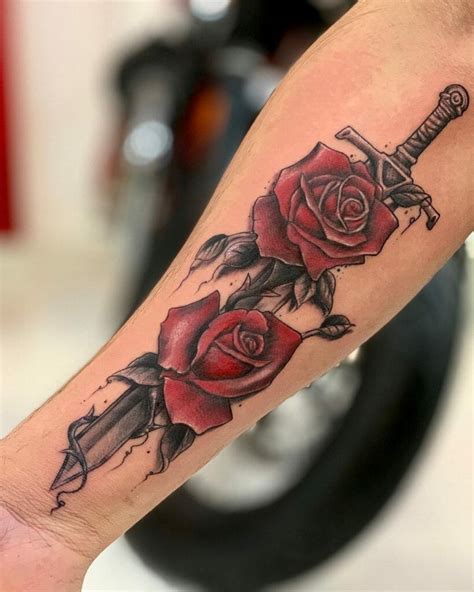 101 Best Sword And Rose Tattoo Ideas That Will Blow Your Mind Outsons