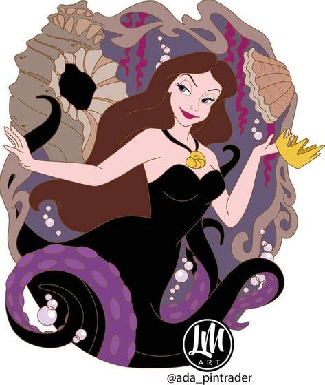 56 Best Disneys The Little Mermaid Vanessa Images The Little Mermaid Disney Disney Villains