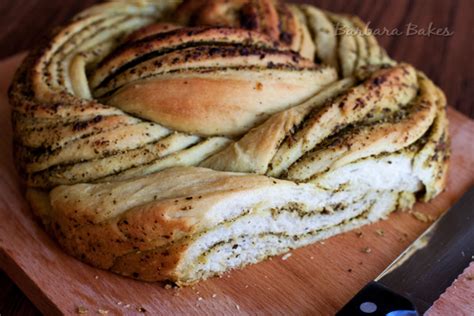 Yes, making your dough in a stand mixer with a dough hook makes life a bit easier, but it is not necessary. Russian Braided Bread with Pesto Filling | Barbara Bakes