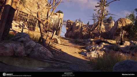 Artstation Assassin S Creed Odyssey Kephallonia Maxime Lariviere