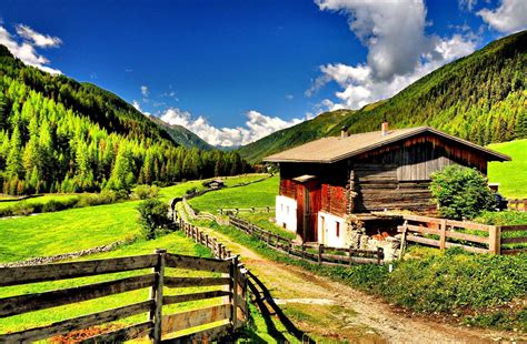 Mountain Houses Desktop Background Wallpapers Hd Free 503742