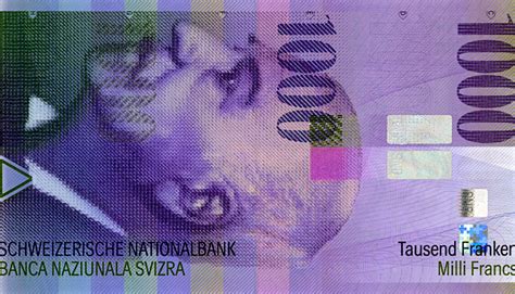 Franc svizzer) ist die währung der schweiz und des fürstentums liechtenstein. cash-Leser stehen hinter 1000er-Nötli | cash