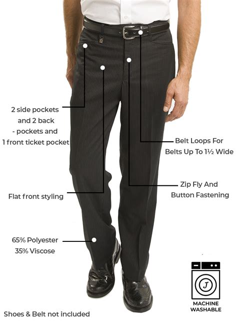 Classic Fit Flat Front Trouser